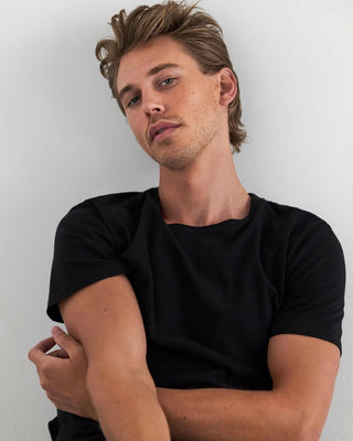 Actor Austin Butler skincare routine photo by Greg Williams 